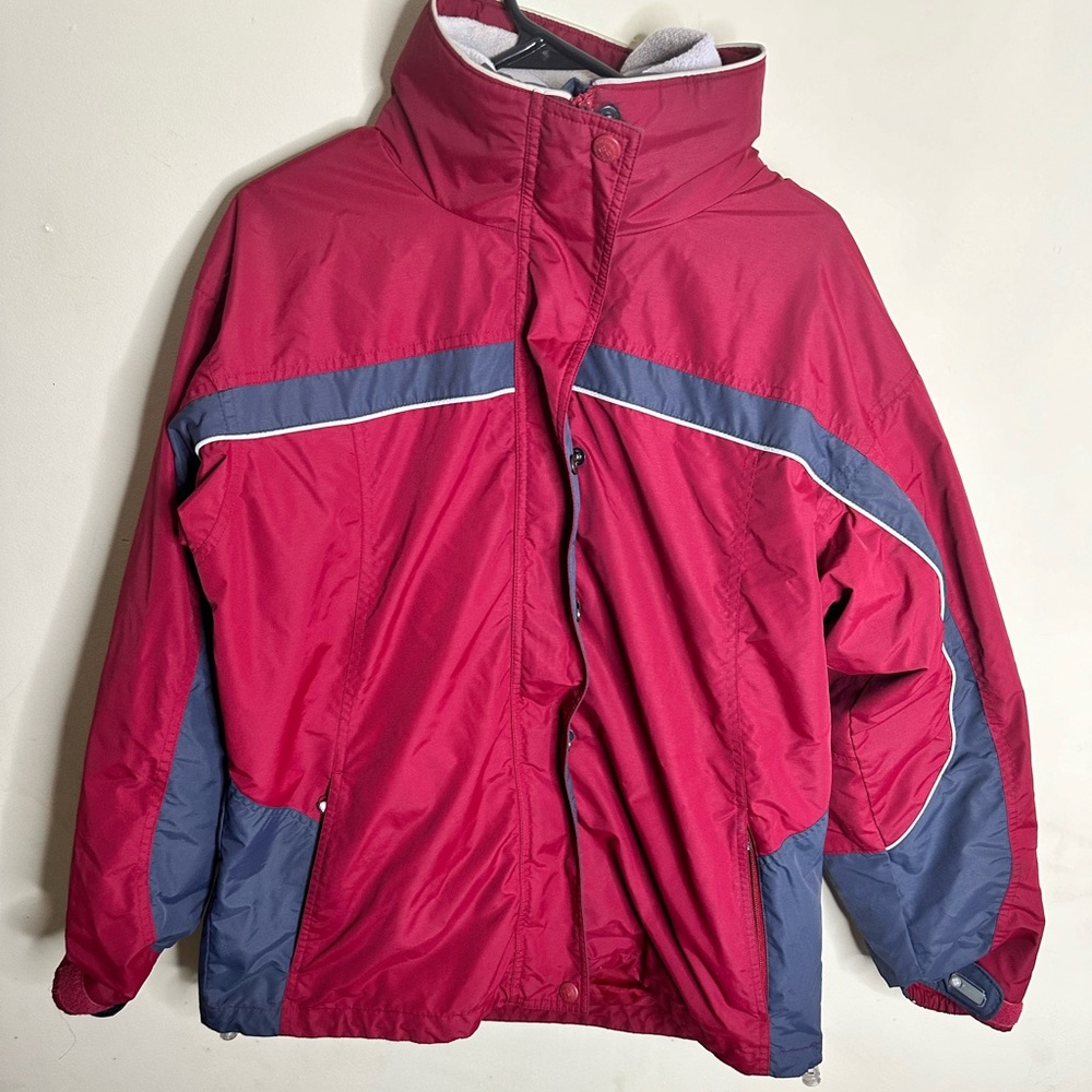 Vintage 90s Columbia Jacket Nylon Large Womens Down Puffer
